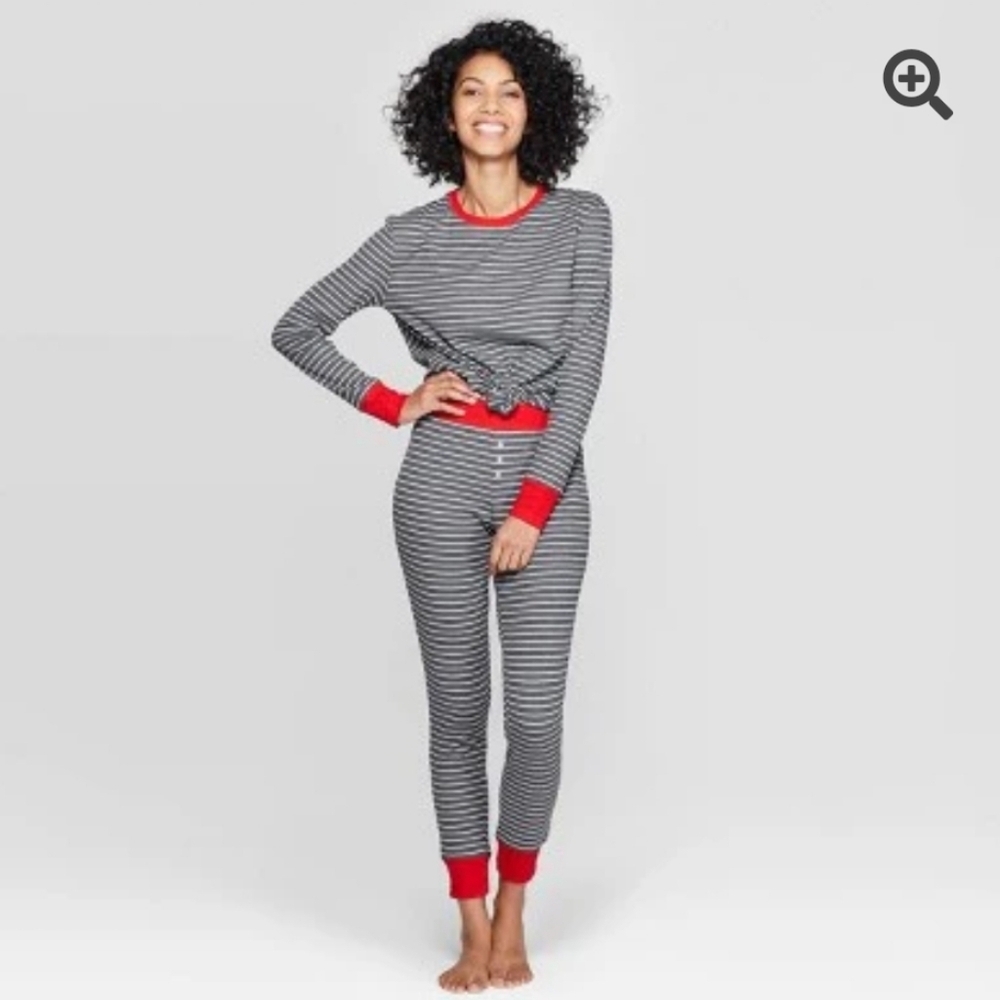 Stars Above Striped Thermal Top